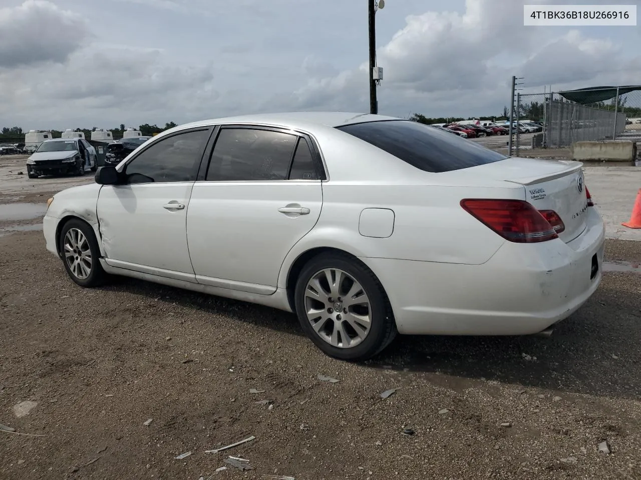 2008 Toyota Avalon Xl VIN: 4T1BK36B18U266916 Lot: 72997514