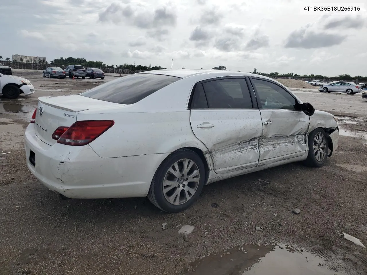 2008 Toyota Avalon Xl VIN: 4T1BK36B18U266916 Lot: 72997514