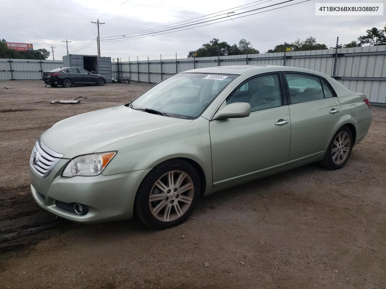 2008 Toyota Avalon Xl VIN: 4T1BK36BX8U308807 Lot: 73000654