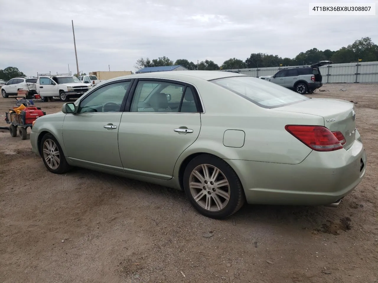 2008 Toyota Avalon Xl VIN: 4T1BK36BX8U308807 Lot: 73000654