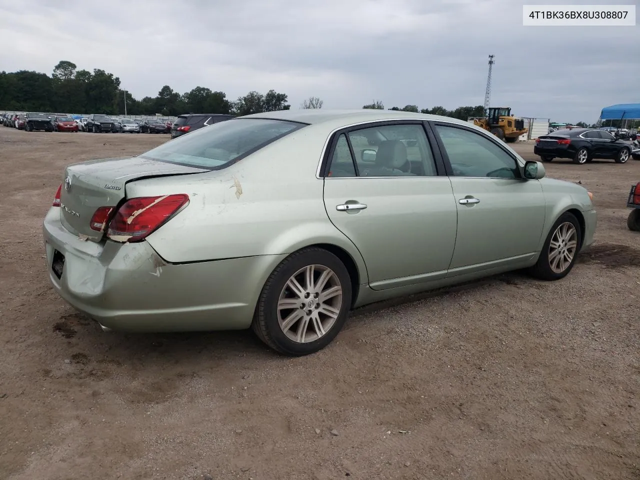 2008 Toyota Avalon Xl VIN: 4T1BK36BX8U308807 Lot: 73000654