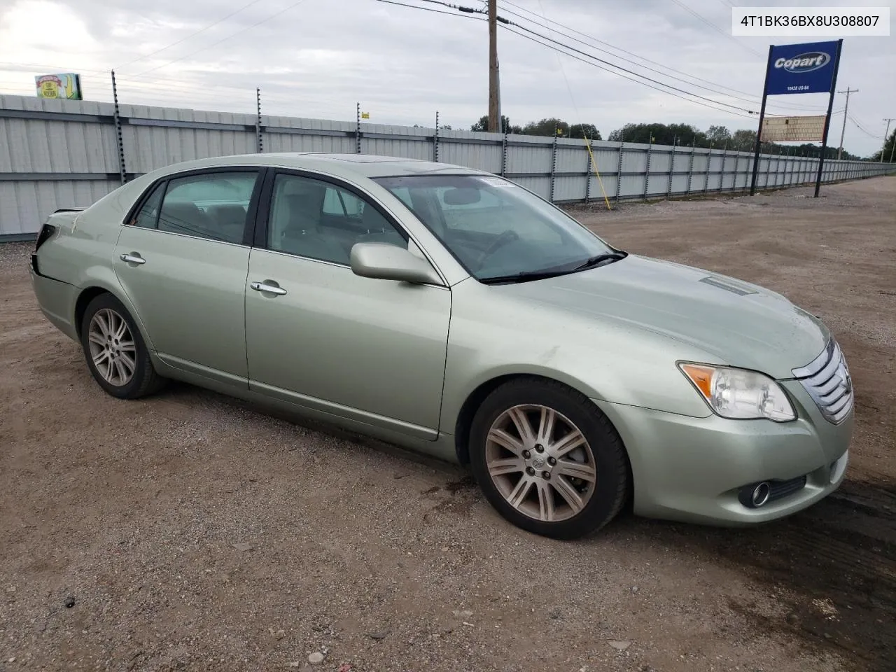 4T1BK36BX8U308807 2008 Toyota Avalon Xl