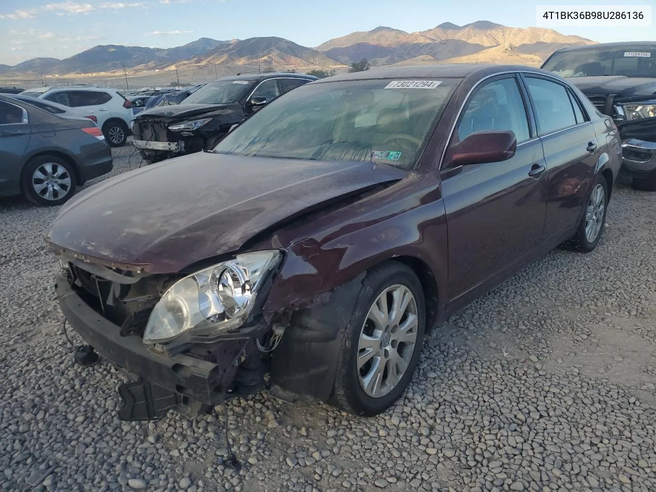 4T1BK36B98U286136 2008 Toyota Avalon Xl