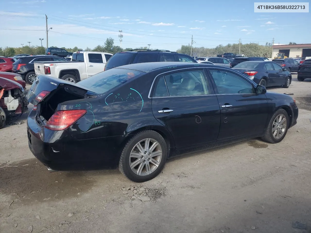 2008 Toyota Avalon Xl VIN: 4T1BK36B58U322713 Lot: 73026984