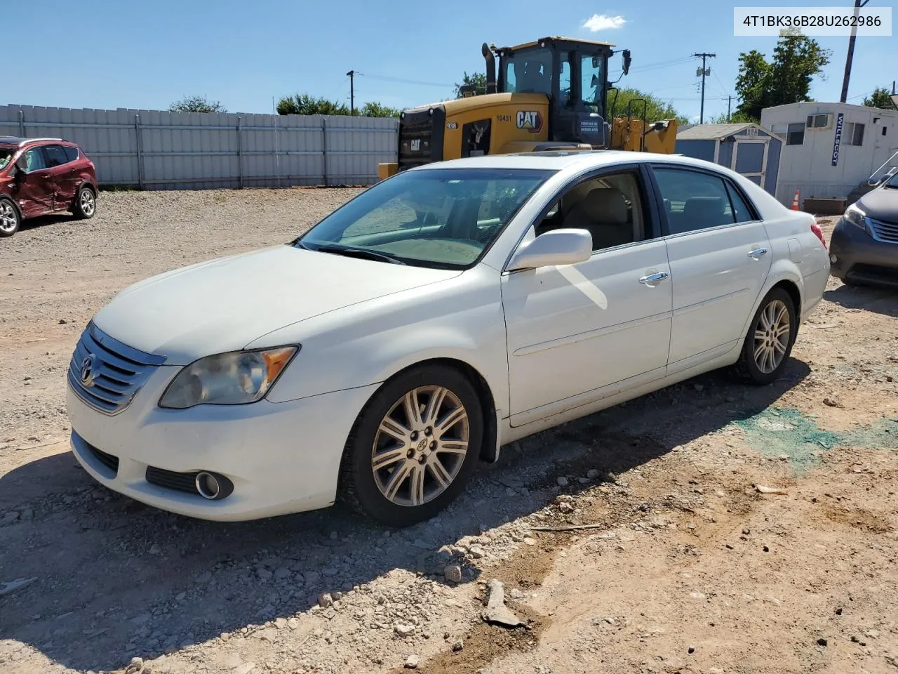 2008 Toyota Avalon Xl VIN: 4T1BK36B28U262986 Lot: 73300084