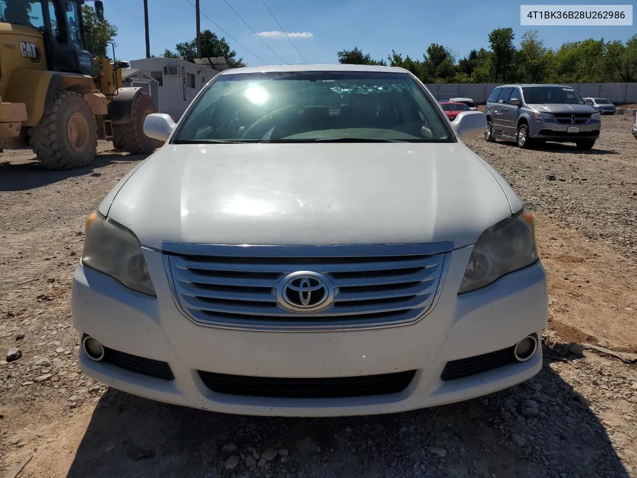 2008 Toyota Avalon Xl VIN: 4T1BK36B28U262986 Lot: 73300084