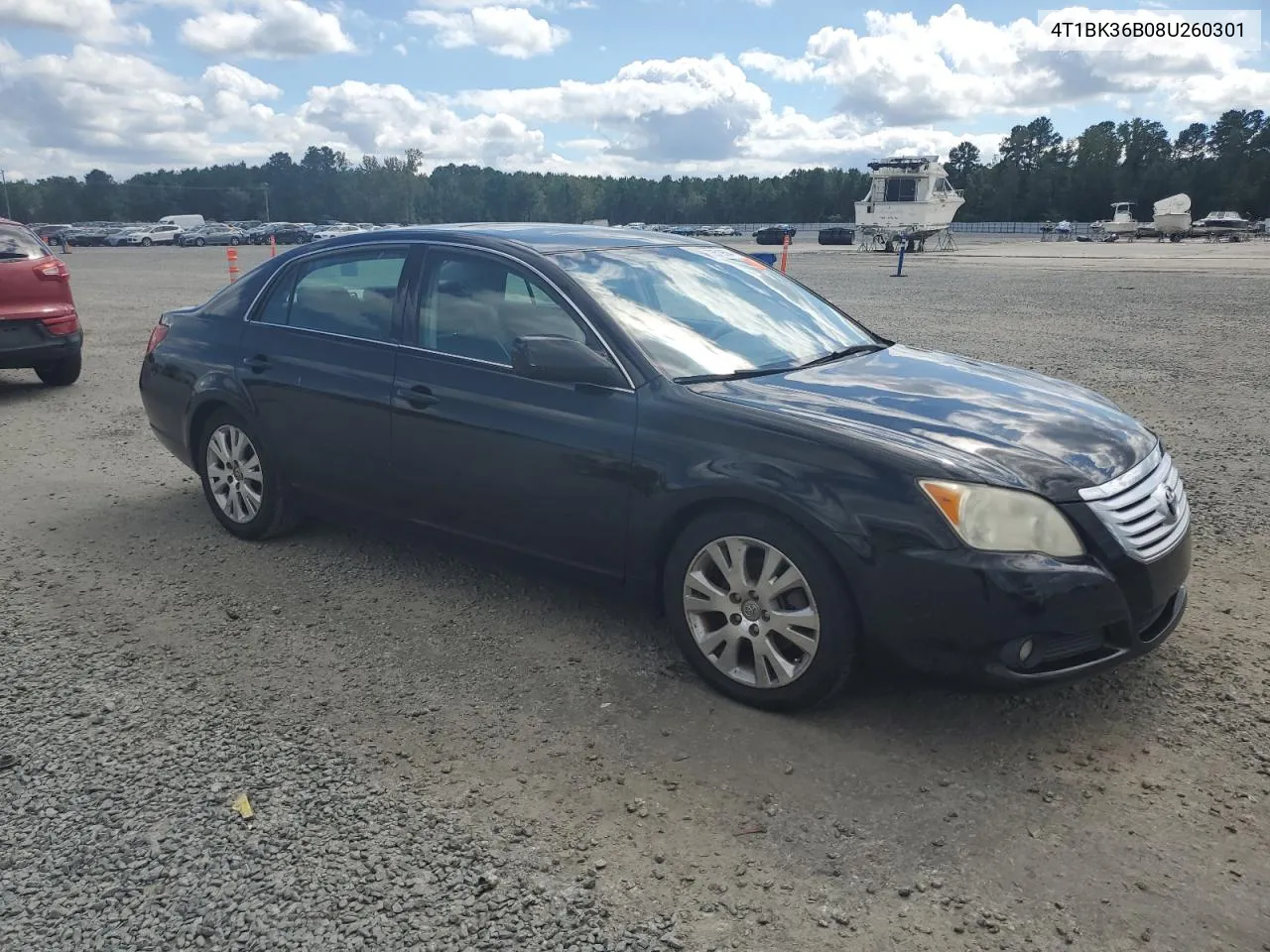 2008 Toyota Avalon Xl VIN: 4T1BK36B08U260301 Lot: 73519504