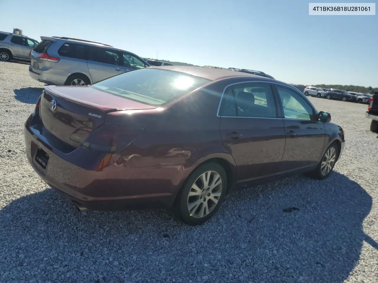 2008 Toyota Avalon Xl VIN: 4T1BK36B18U281061 Lot: 73959454