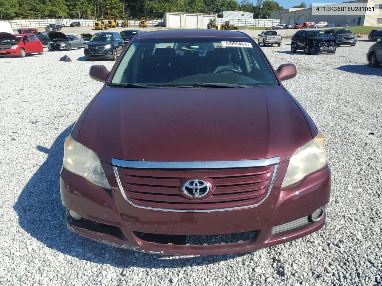 2008 Toyota Avalon Xl VIN: 4T1BK36B18U281061 Lot: 73959454