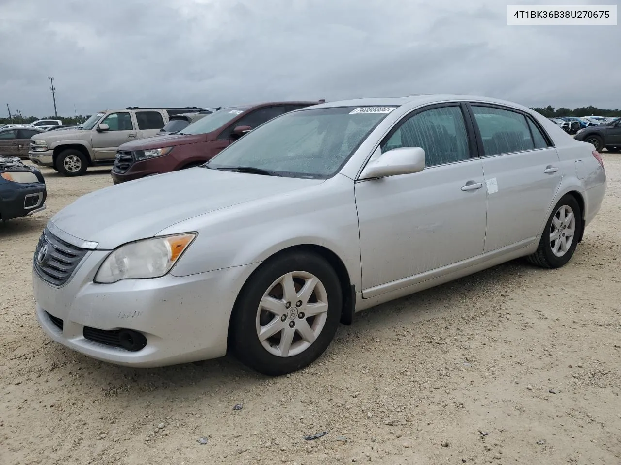 2008 Toyota Avalon Xl VIN: 4T1BK36B38U270675 Lot: 74085364