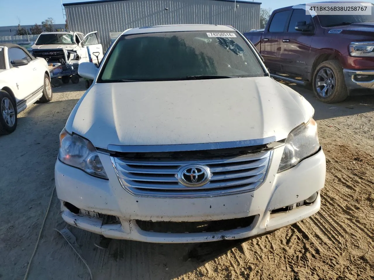 2008 Toyota Avalon Xl VIN: 4T1BK36B38U258767 Lot: 74250514