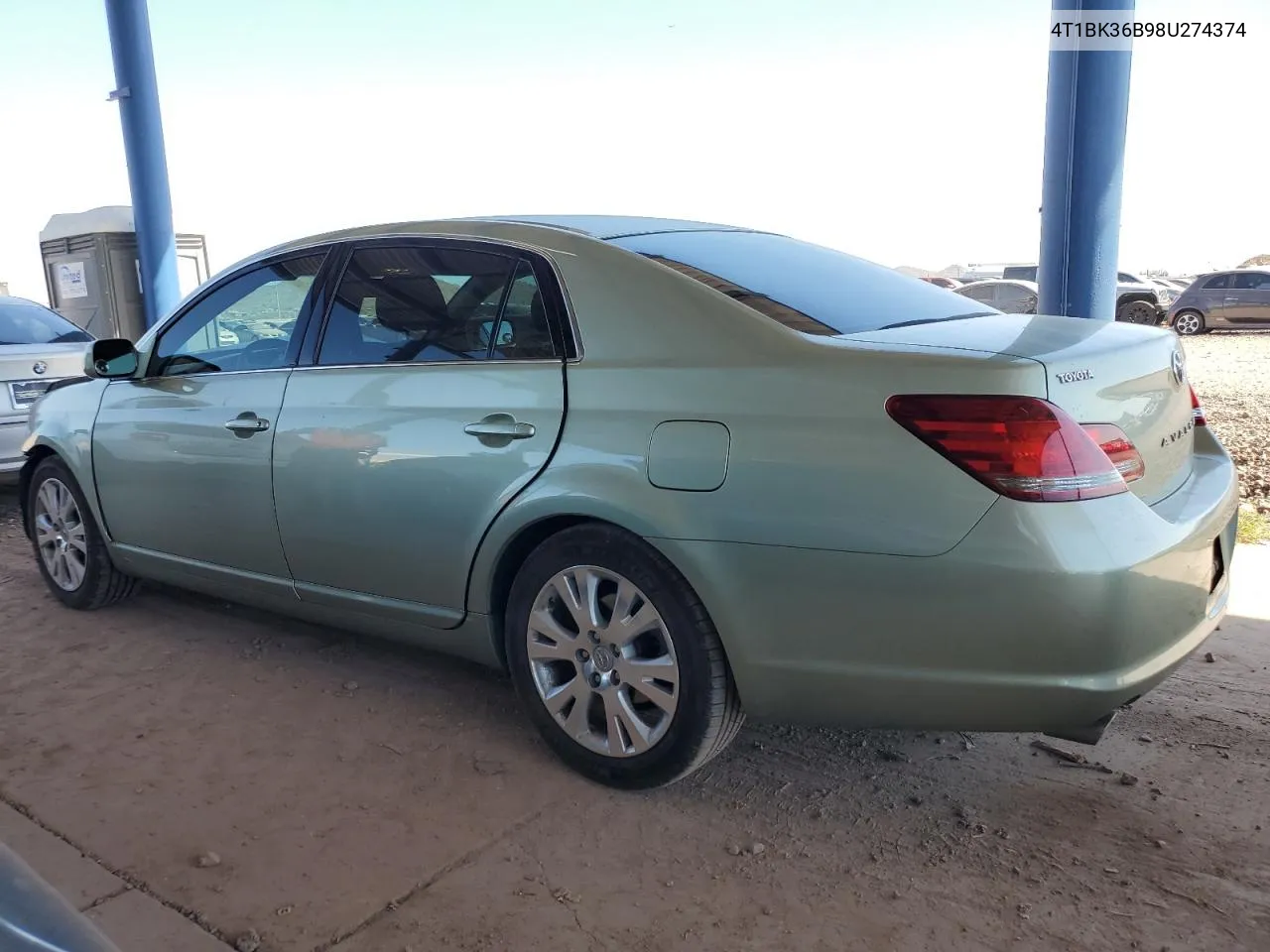 2008 Toyota Avalon Xl VIN: 4T1BK36B98U274374 Lot: 74637254