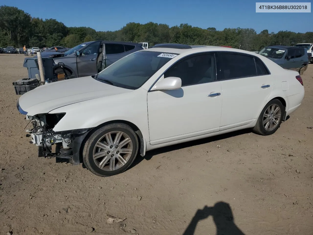 2008 Toyota Avalon Xl VIN: 4T1BK36B88U302018 Lot: 74936494