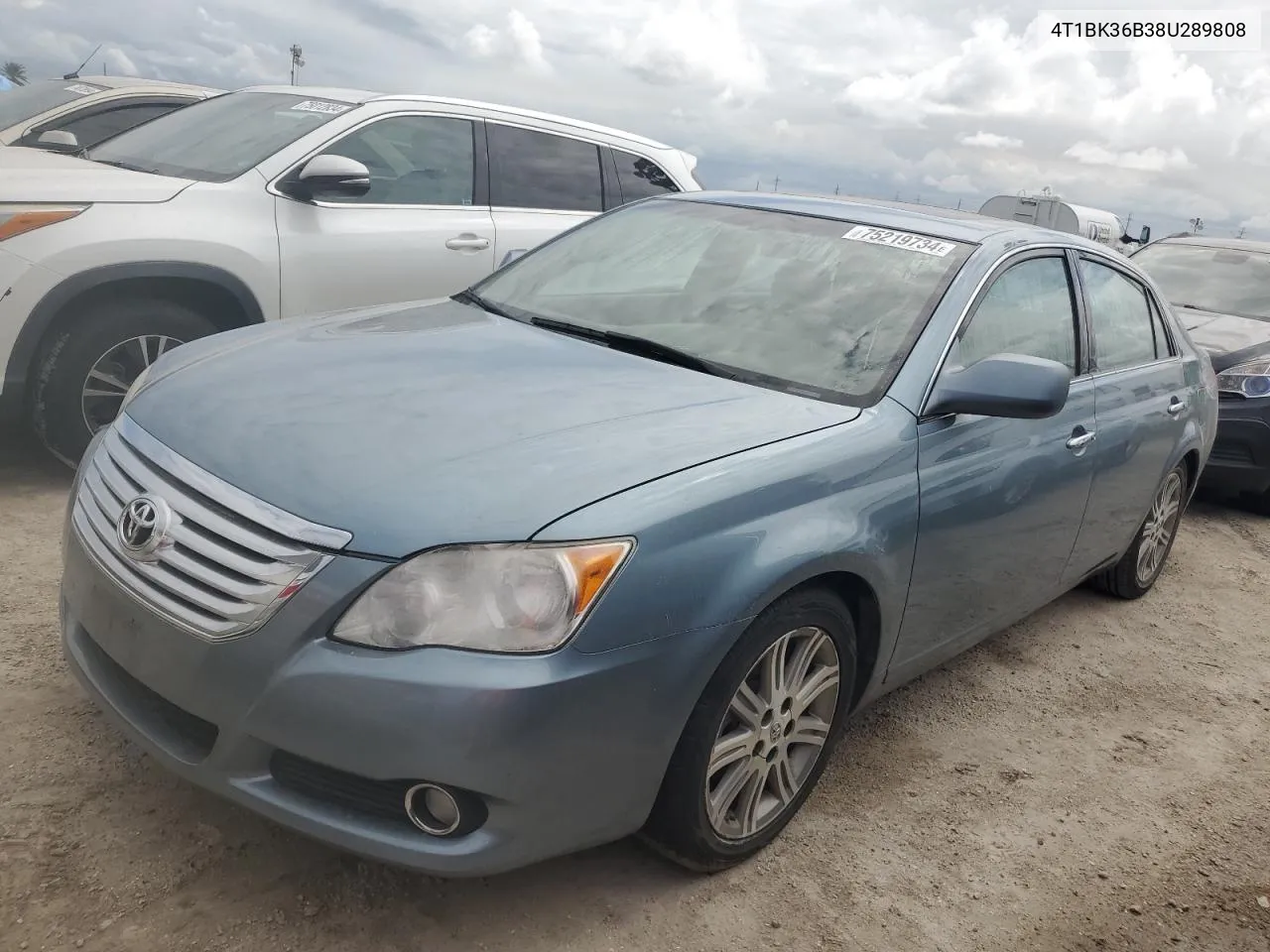 2008 Toyota Avalon Xl VIN: 4T1BK36B38U289808 Lot: 75219734