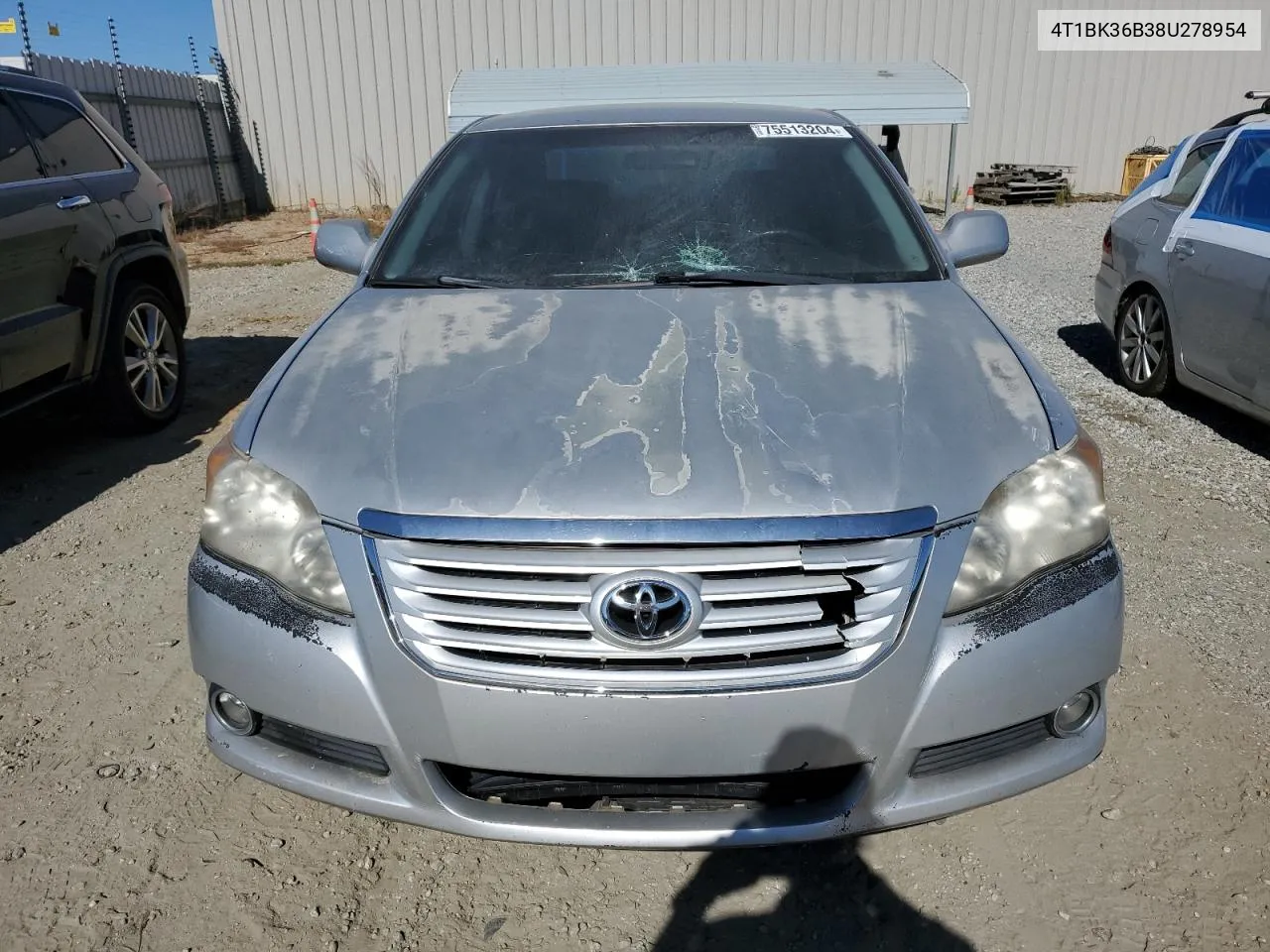 2008 Toyota Avalon Xl VIN: 4T1BK36B38U278954 Lot: 75513204