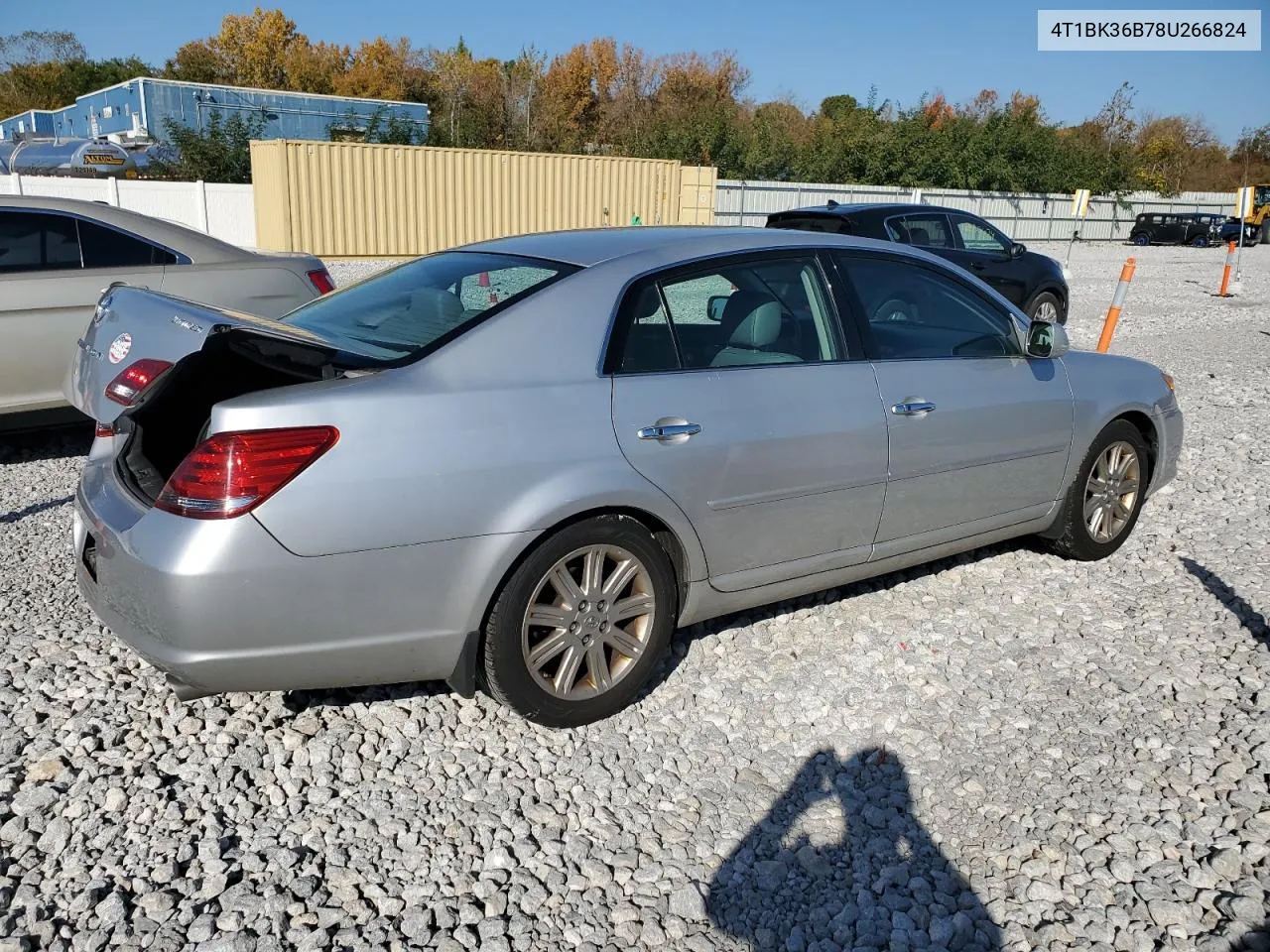 2008 Toyota Avalon Xl VIN: 4T1BK36B78U266824 Lot: 75536824