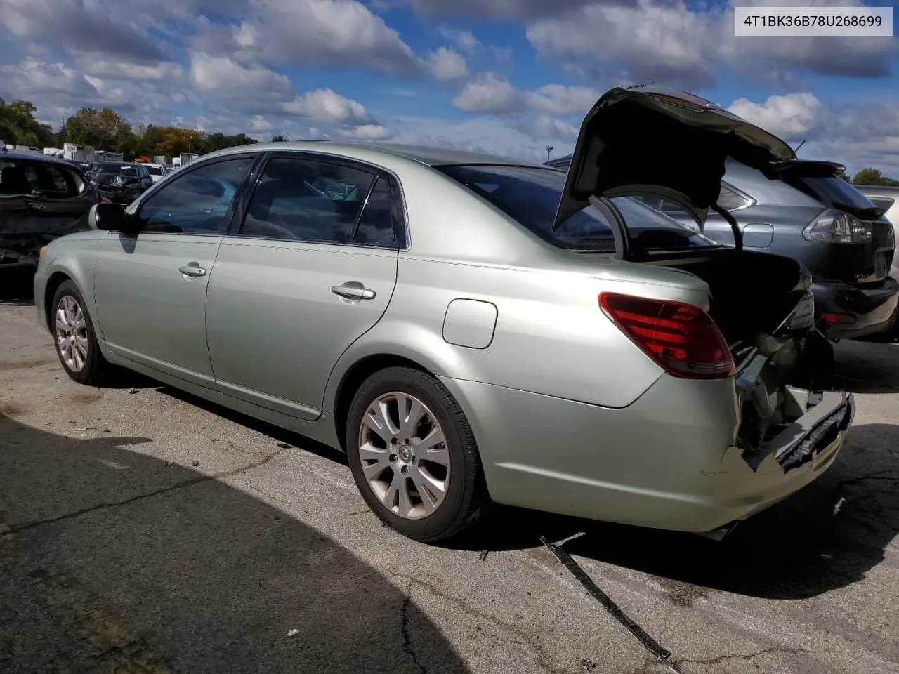 2008 Toyota Avalon Xl VIN: 4T1BK36B78U268699 Lot: 75549164