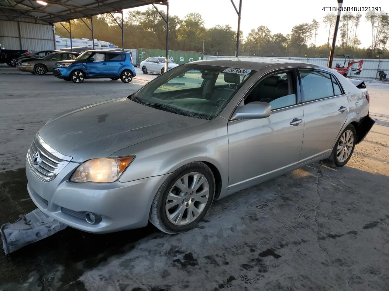 2008 Toyota Avalon Xl VIN: 4T1BK36B48U321391 Lot: 75816804