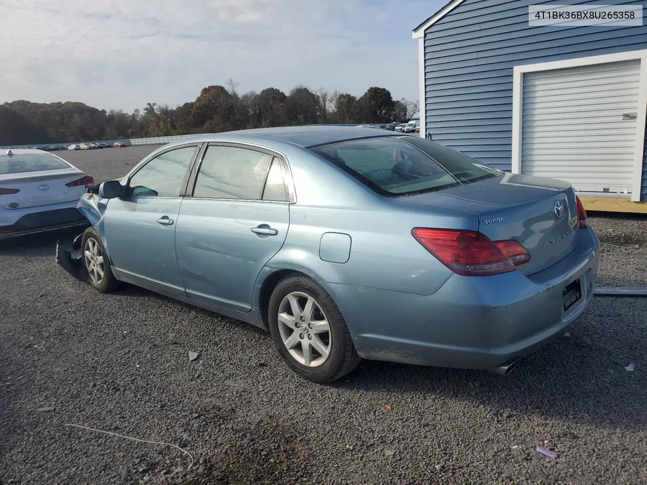 2008 Toyota Avalon Xl VIN: 4T1BK36BX8U265358 Lot: 75872274