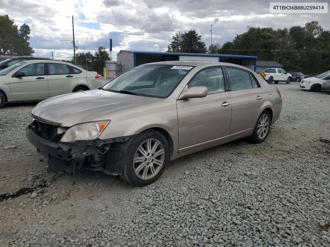 2008 Toyota Avalon Xl VIN: 4T1BK36B88U259414 Lot: 76165434