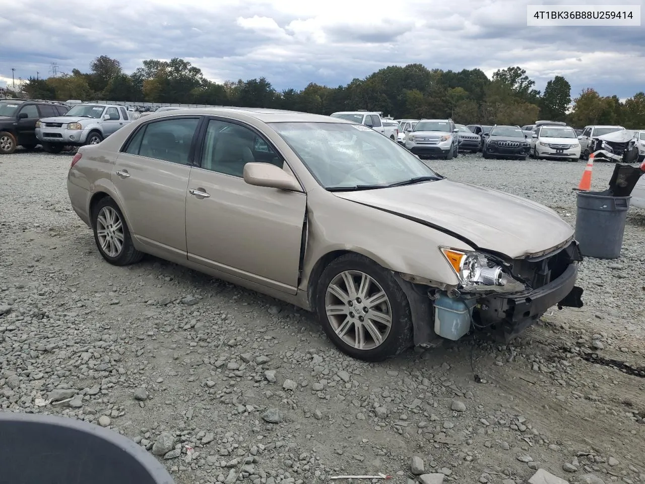 2008 Toyota Avalon Xl VIN: 4T1BK36B88U259414 Lot: 76165434