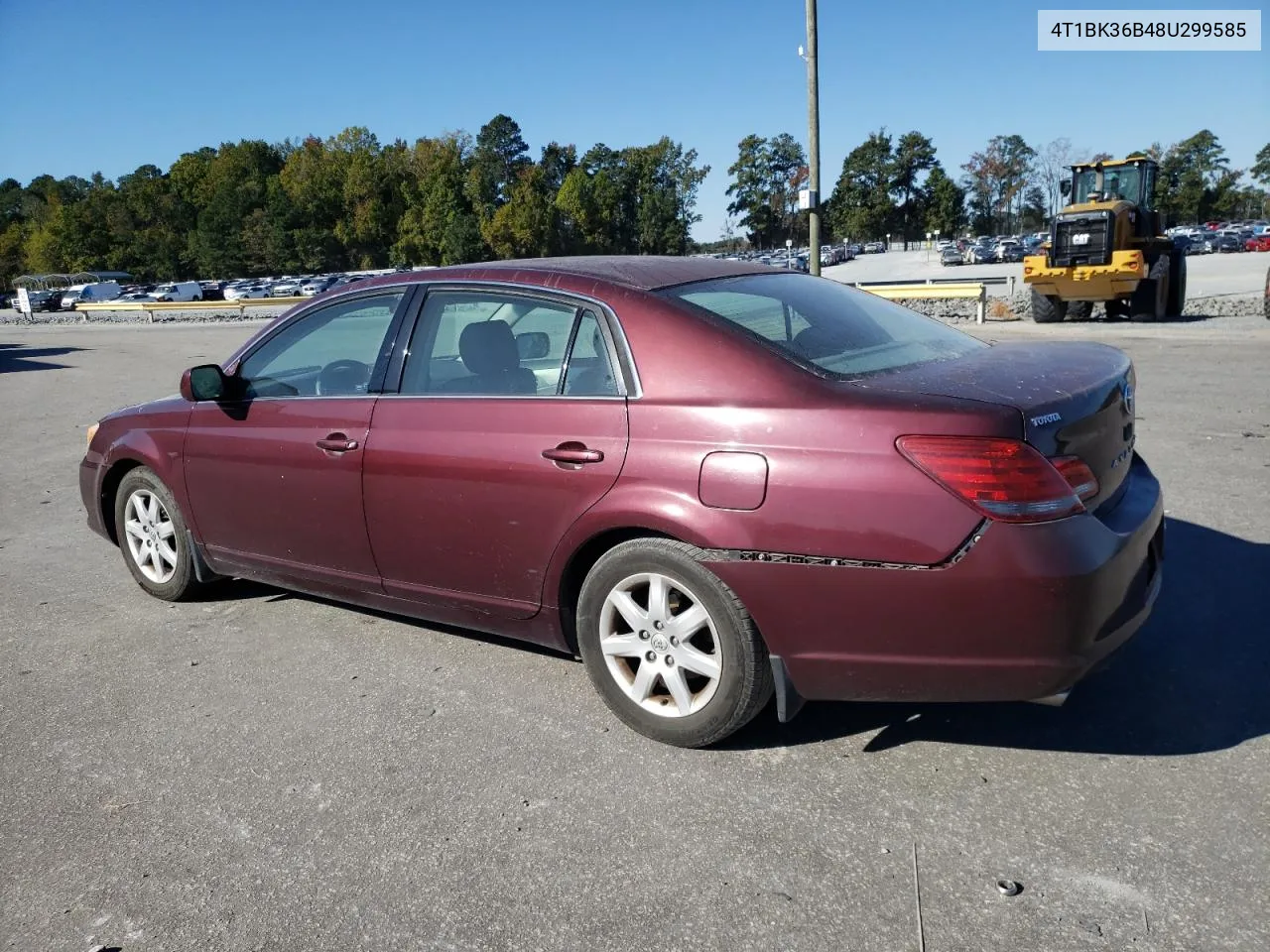 2008 Toyota Avalon Xl VIN: 4T1BK36B48U299585 Lot: 76476204