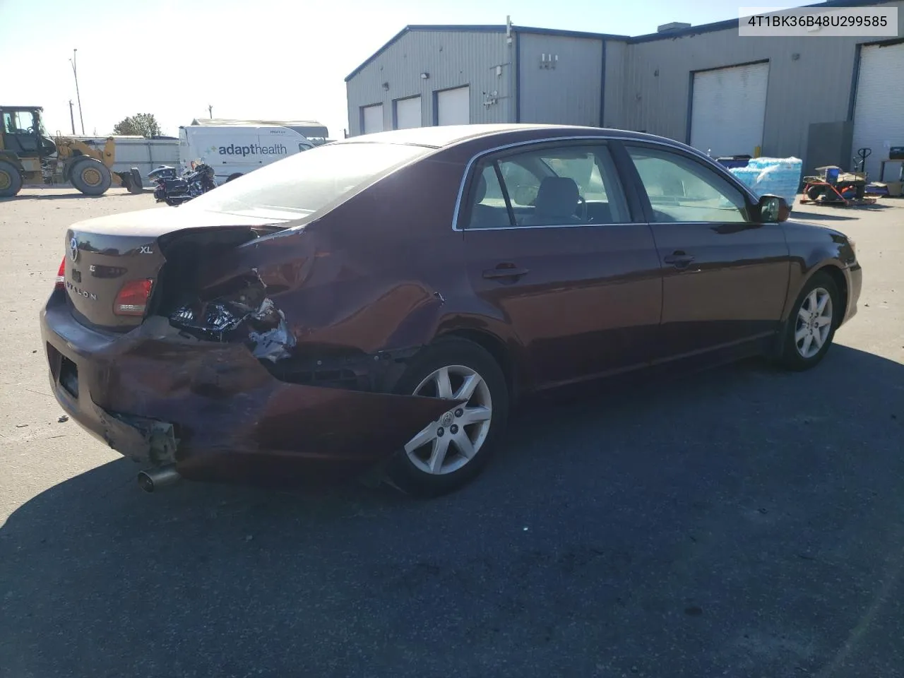 2008 Toyota Avalon Xl VIN: 4T1BK36B48U299585 Lot: 76476204