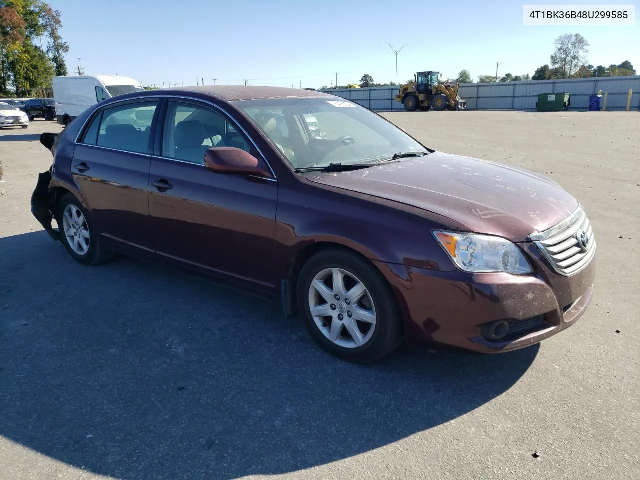 2008 Toyota Avalon Xl VIN: 4T1BK36B48U299585 Lot: 76476204