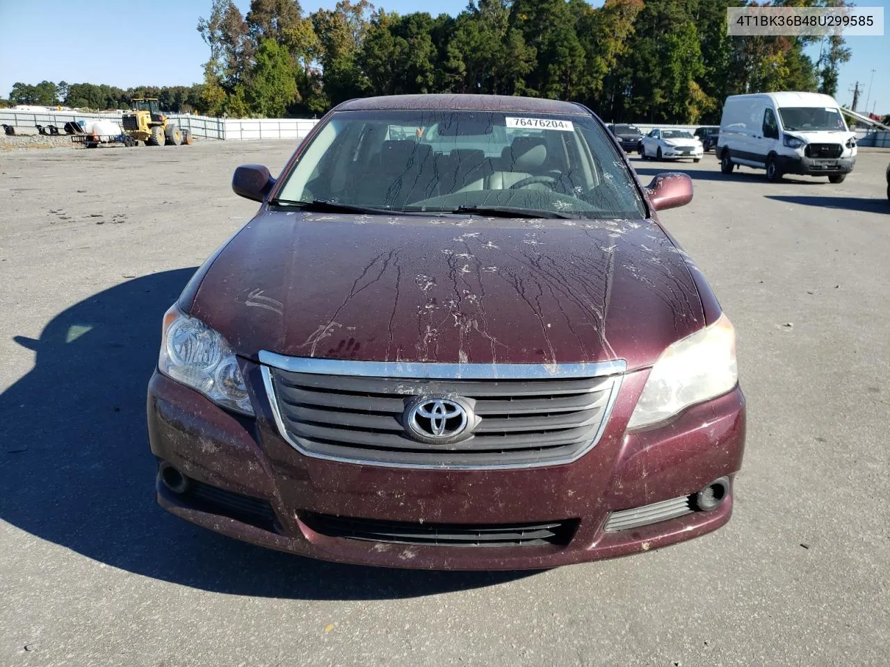 2008 Toyota Avalon Xl VIN: 4T1BK36B48U299585 Lot: 76476204