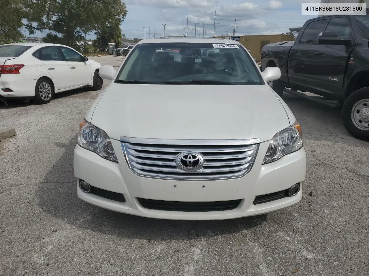 2008 Toyota Avalon Xl VIN: 4T1BK36B18U281500 Lot: 76623694