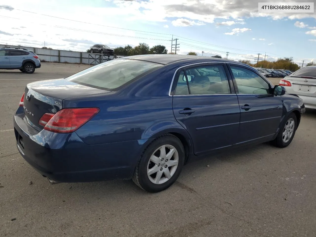 2008 Toyota Avalon Xl VIN: 4T1BK36B88U284622 Lot: 76825074