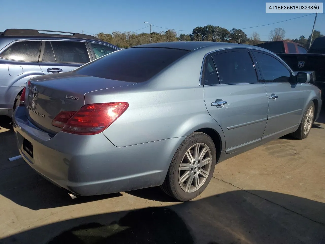 2008 Toyota Avalon Xl VIN: 4T1BK36B18U323860 Lot: 76982704