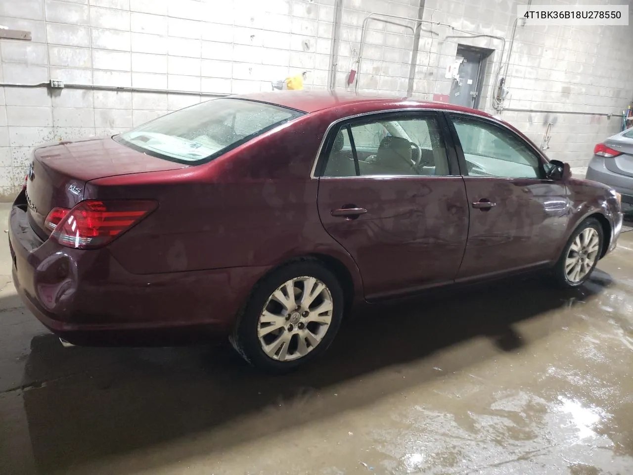 2008 Toyota Avalon Xl VIN: 4T1BK36B18U278550 Lot: 77138004