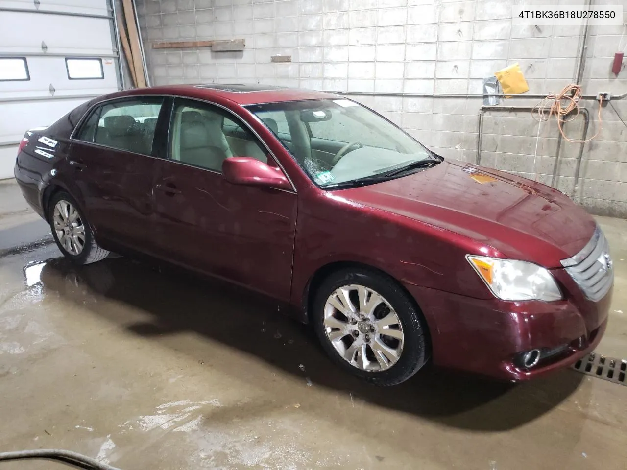 2008 Toyota Avalon Xl VIN: 4T1BK36B18U278550 Lot: 77138004