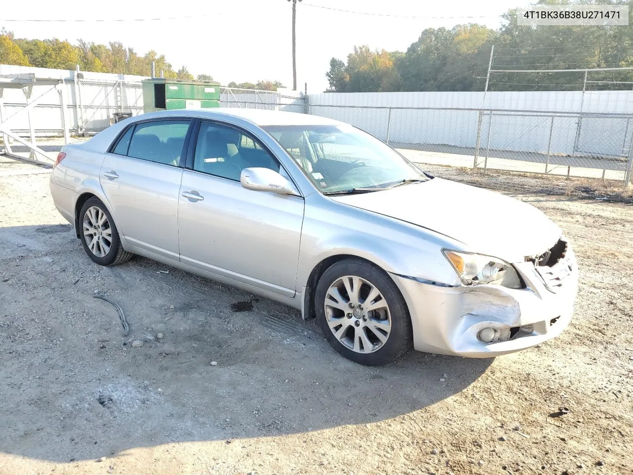 2008 Toyota Avalon Xl VIN: 4T1BK36B38U271471 Lot: 77321674