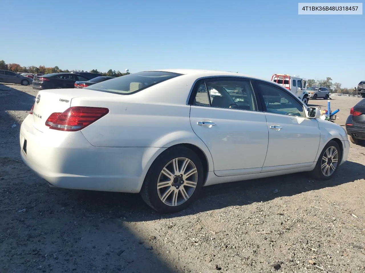 2008 Toyota Avalon Xl VIN: 4T1BK36B48U318457 Lot: 77403224