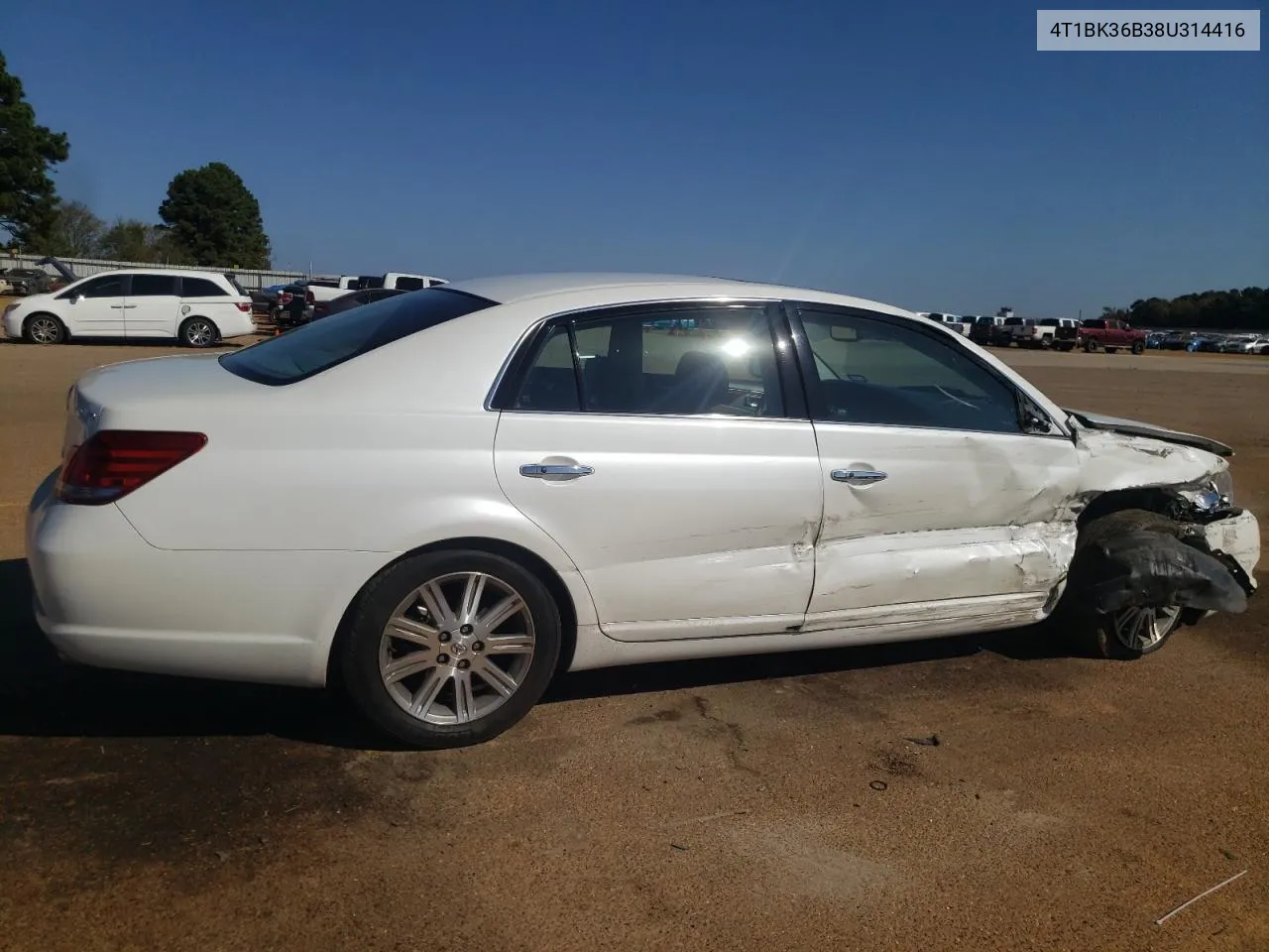 2008 Toyota Avalon Xl VIN: 4T1BK36B38U314416 Lot: 77695464