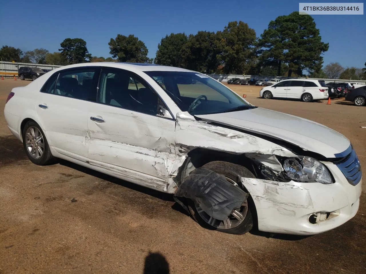 2008 Toyota Avalon Xl VIN: 4T1BK36B38U314416 Lot: 77695464