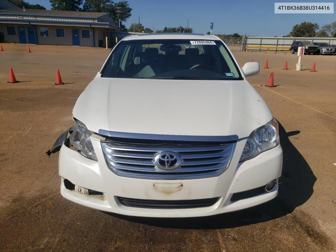 2008 Toyota Avalon Xl VIN: 4T1BK36B38U314416 Lot: 77695464