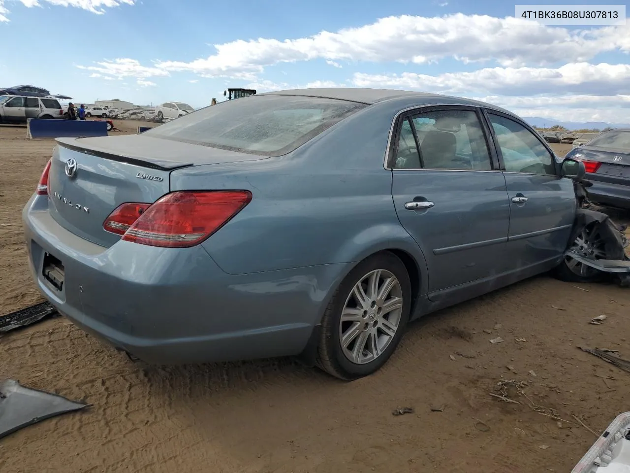 2008 Toyota Avalon Xl VIN: 4T1BK36B08U307813 Lot: 77699354