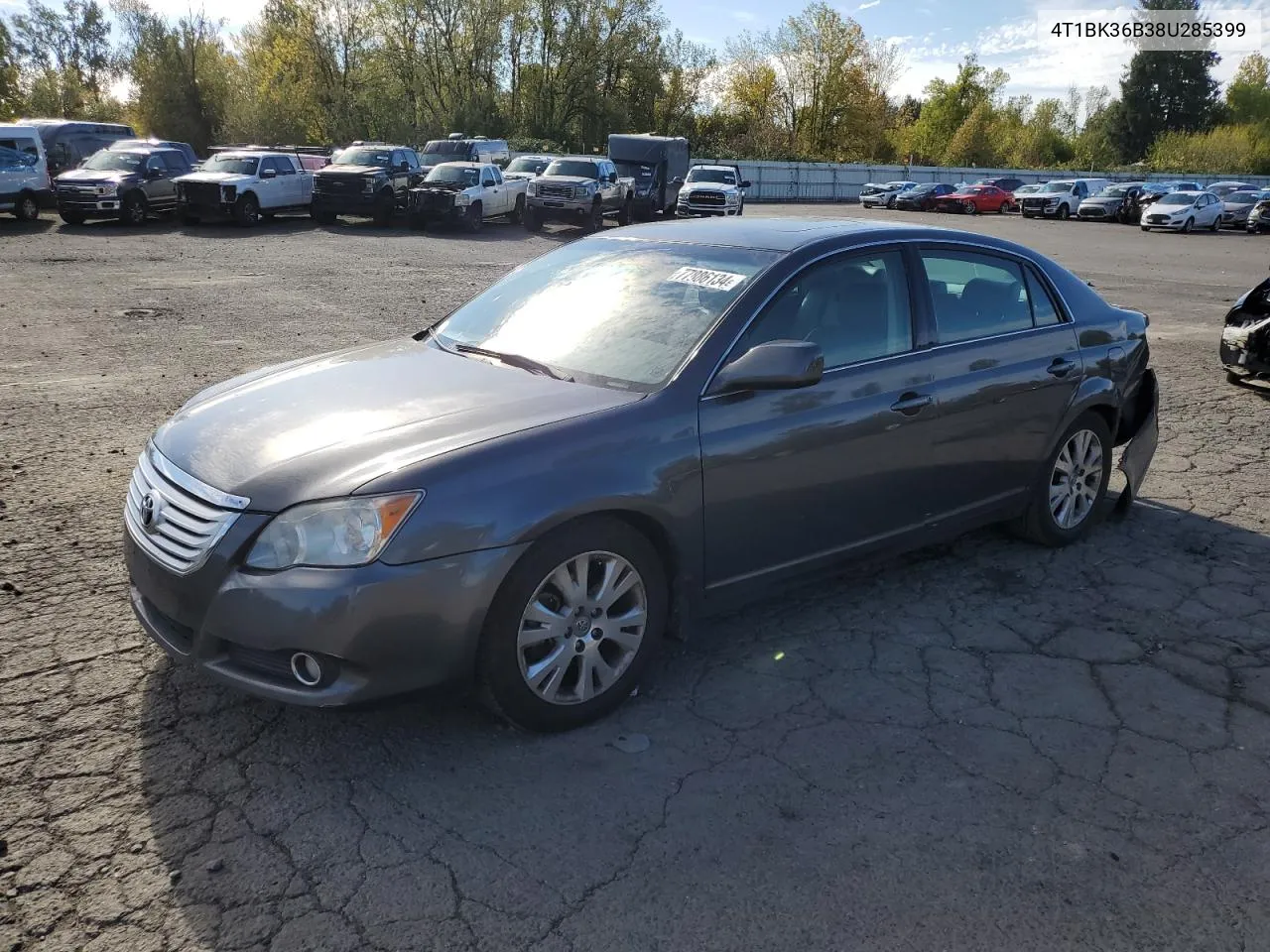 2008 Toyota Avalon Xl VIN: 4T1BK36B38U285399 Lot: 77886134