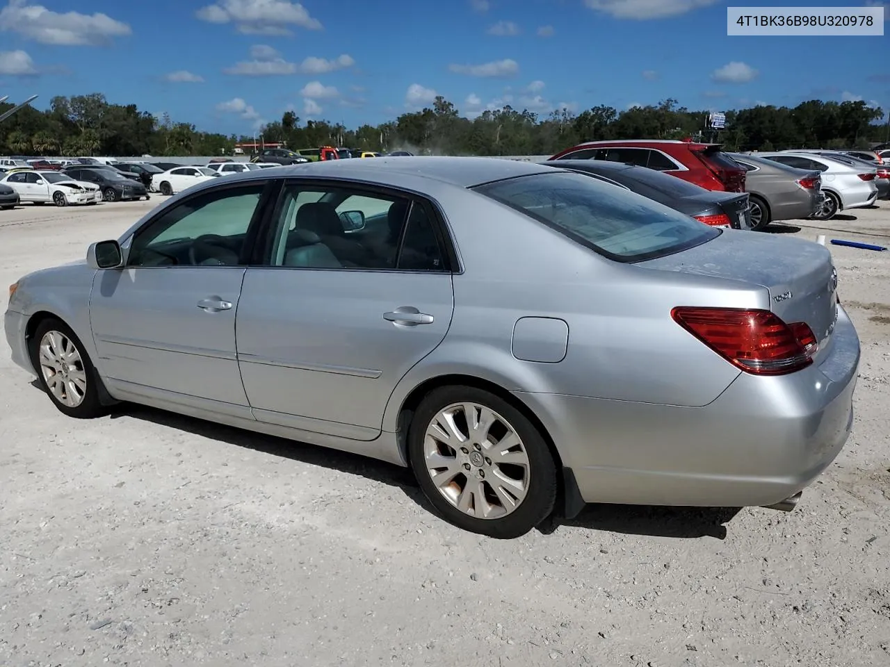 2008 Toyota Avalon Xl VIN: 4T1BK36B98U320978 Lot: 78000254