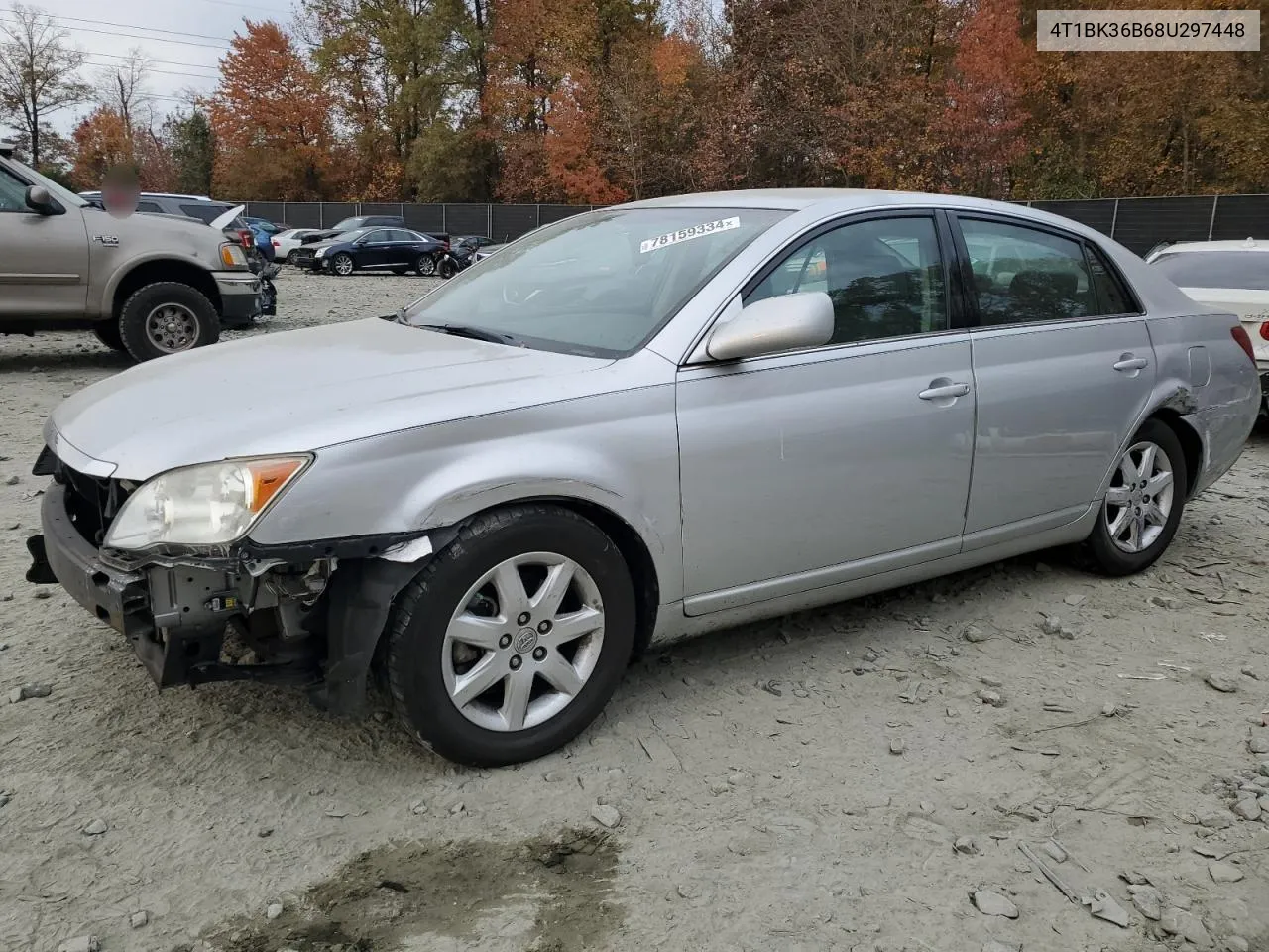 2008 Toyota Avalon Xl VIN: 4T1BK36B68U297448 Lot: 78159334