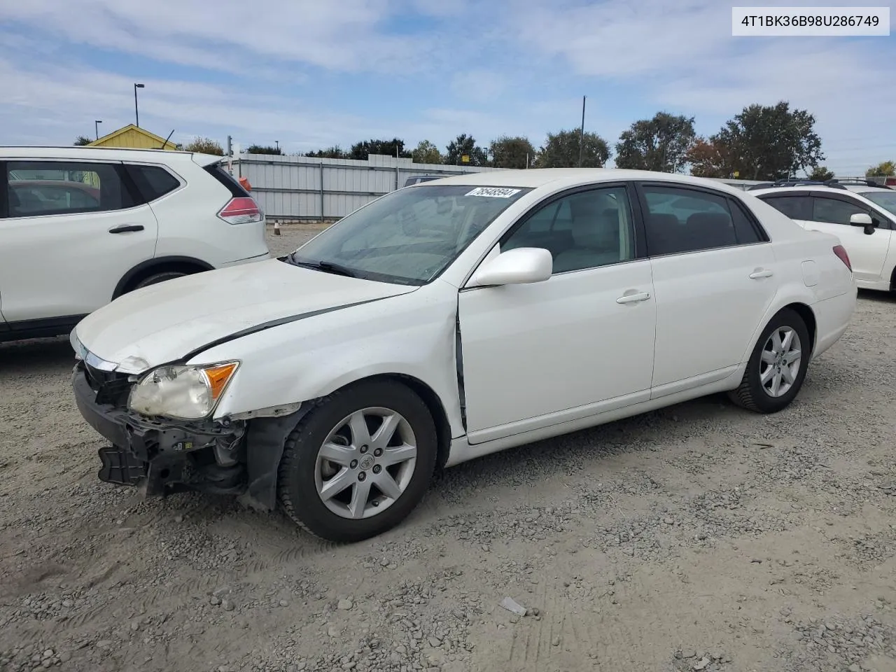 2008 Toyota Avalon Xl VIN: 4T1BK36B98U286749 Lot: 78548594