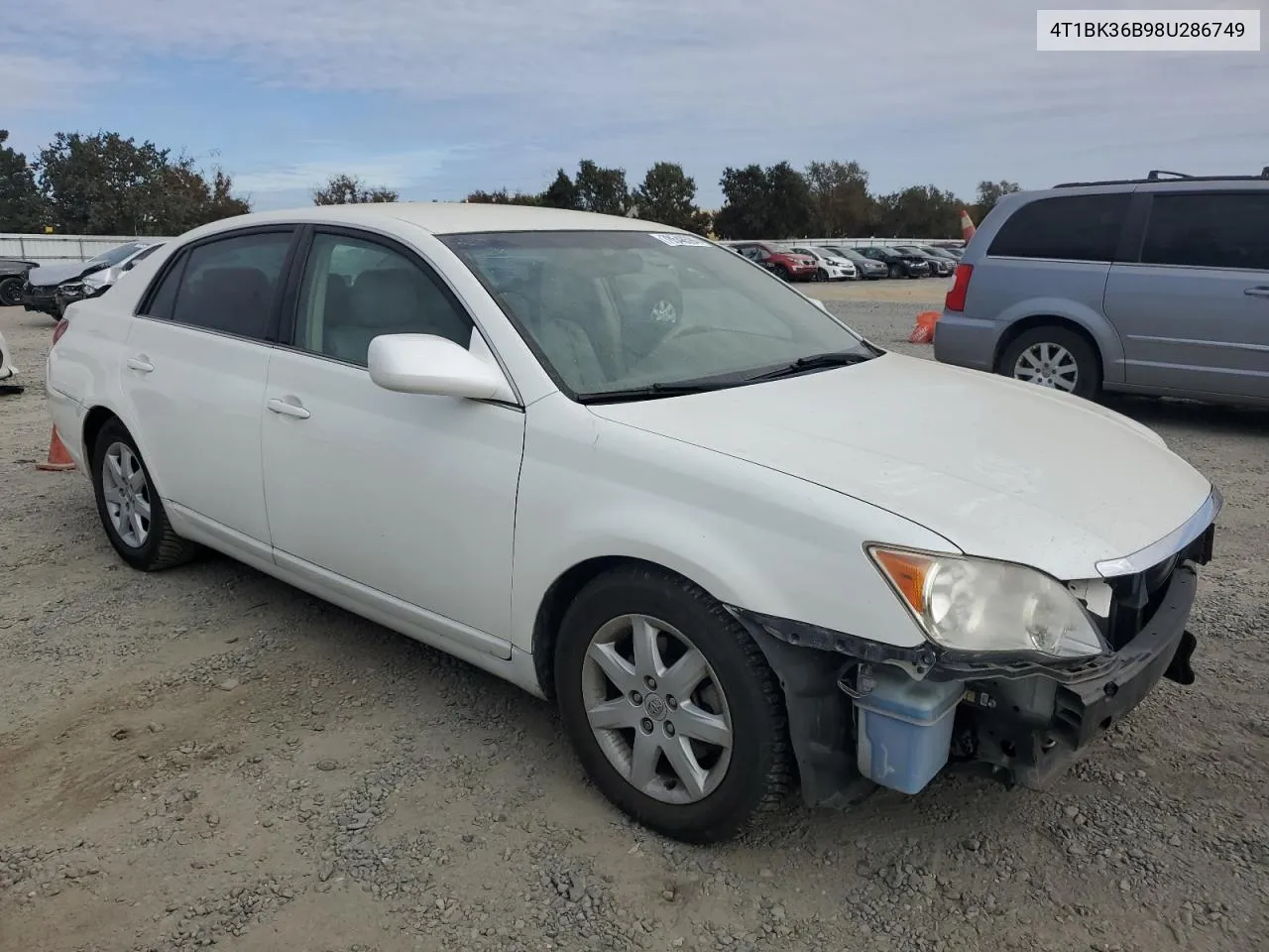 2008 Toyota Avalon Xl VIN: 4T1BK36B98U286749 Lot: 78548594