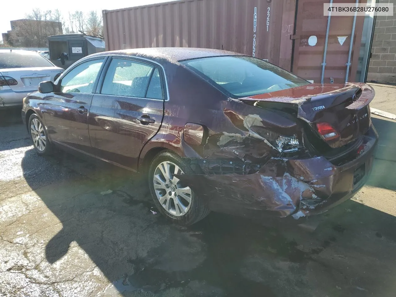 2008 Toyota Avalon Xl VIN: 4T1BK36B28U276080 Lot: 78805484