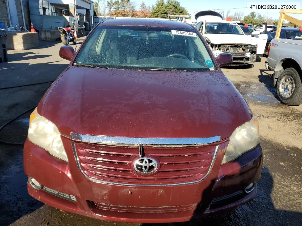 2008 Toyota Avalon Xl VIN: 4T1BK36B28U276080 Lot: 78805484