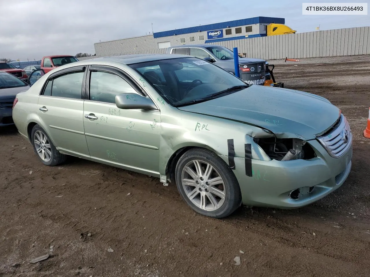 2008 Toyota Avalon Xl VIN: 4T1BK36BX8U266493 Lot: 79292344