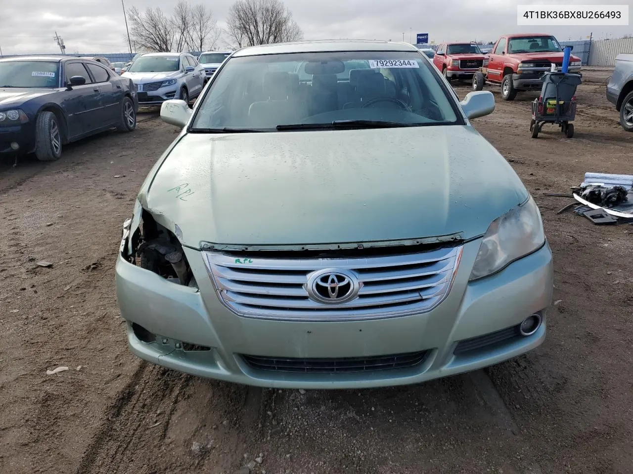 2008 Toyota Avalon Xl VIN: 4T1BK36BX8U266493 Lot: 79292344