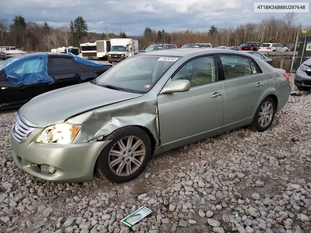 2008 Toyota Avalon Xl VIN: 4T1BK36B88U287648 Lot: 79629264